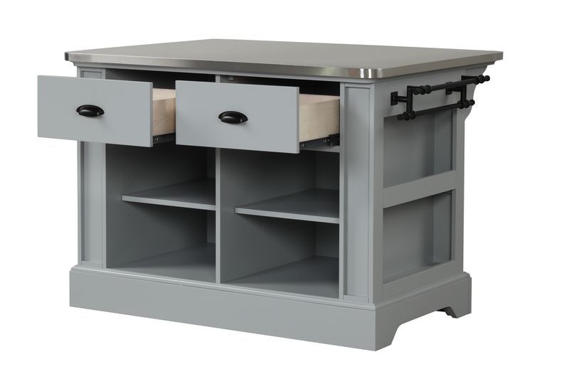 Urrur - Kitchen Island - Gray