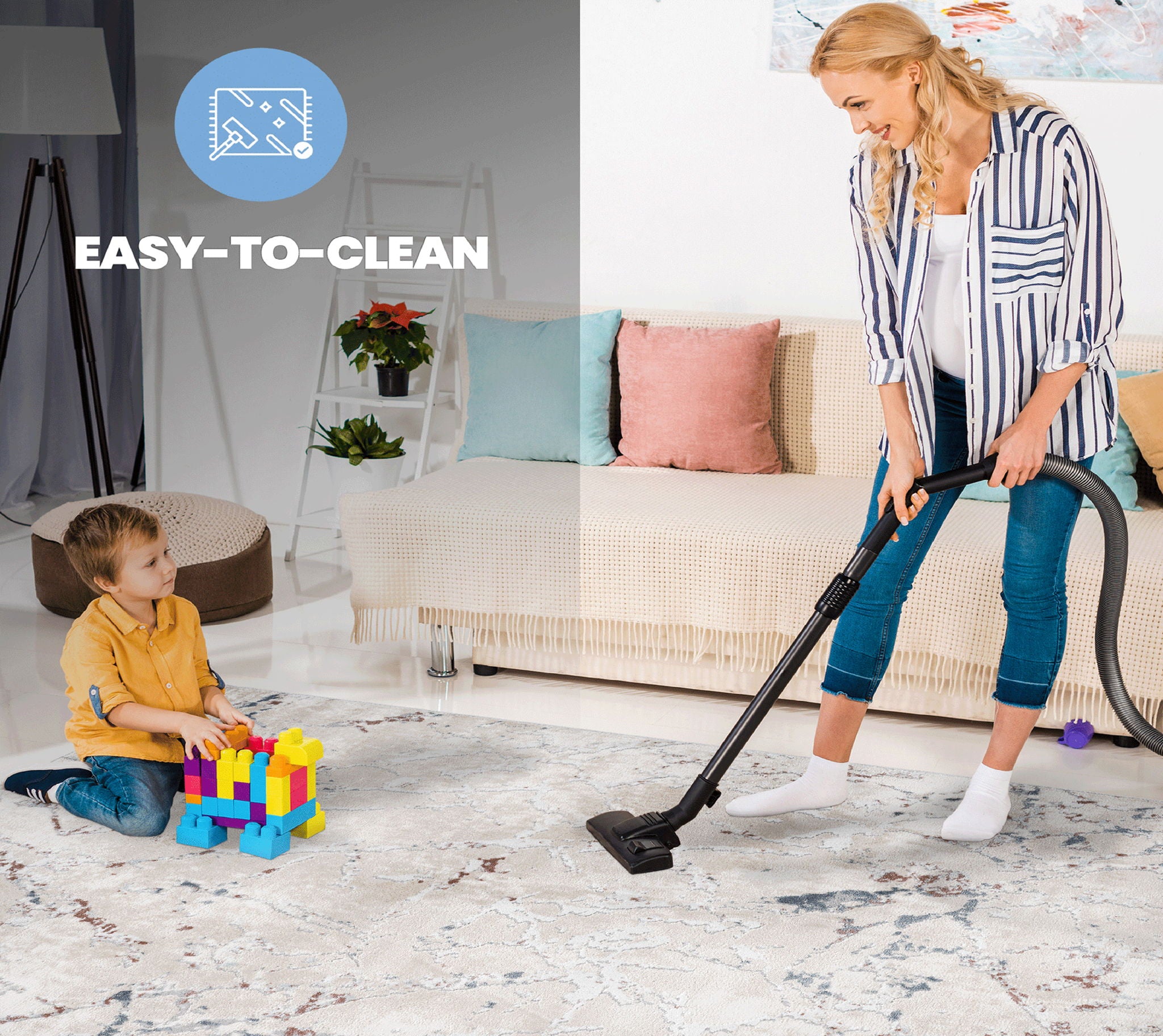 Marfi - 6' X 9' Contemporary Area Rug - Multi