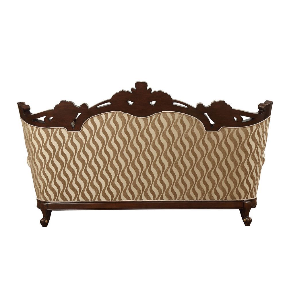 ACME Shalisa - Sofa - Fabric & Walnut | Meri Furniture