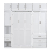 Murphy Bed With Lockers And Wardrobes