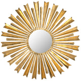 GOLDEN ARROWS SUNBURST MIRROR/ANTIQUE GOLD