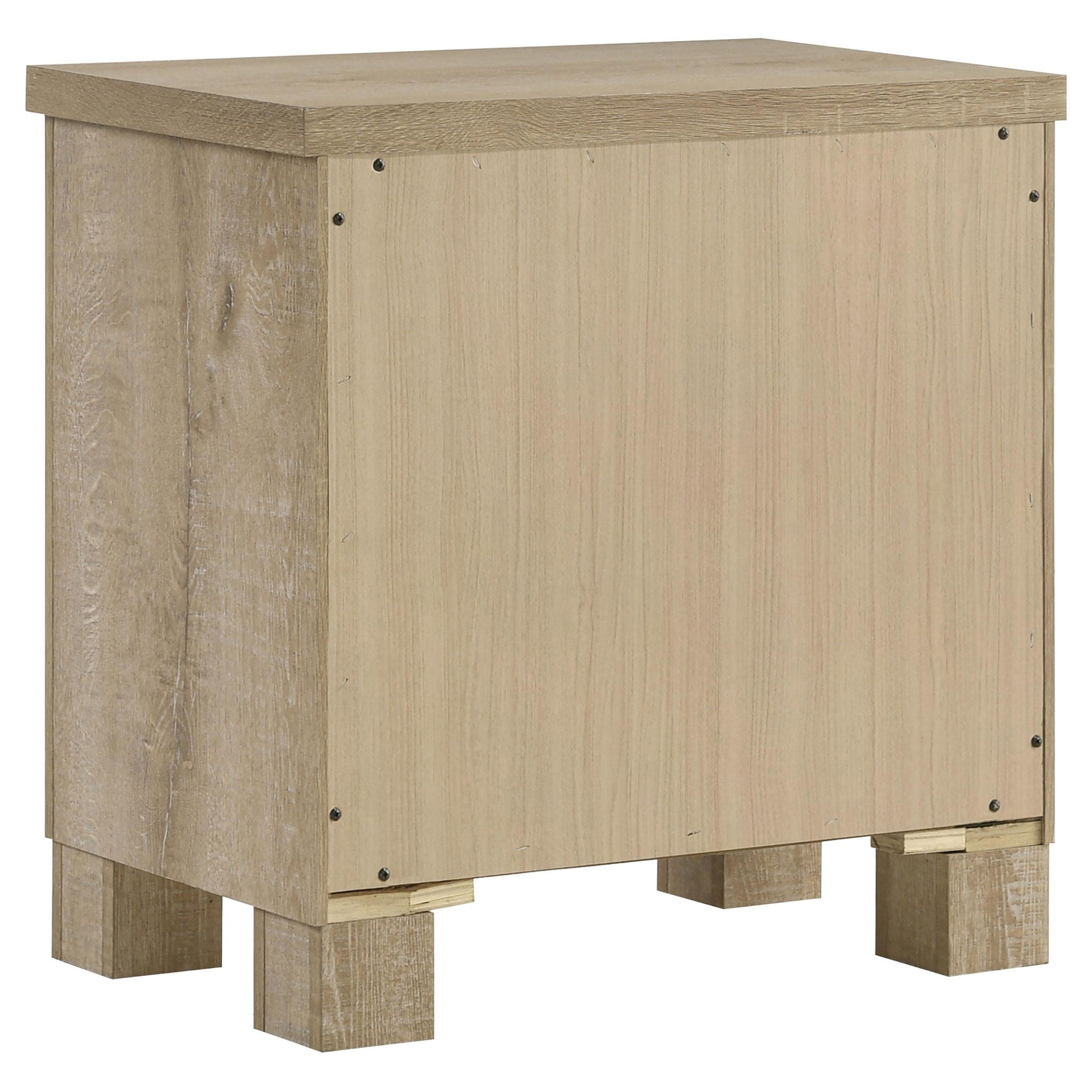 Oakglen 4-piece Eastern King Bedroom Set Weathered Oak