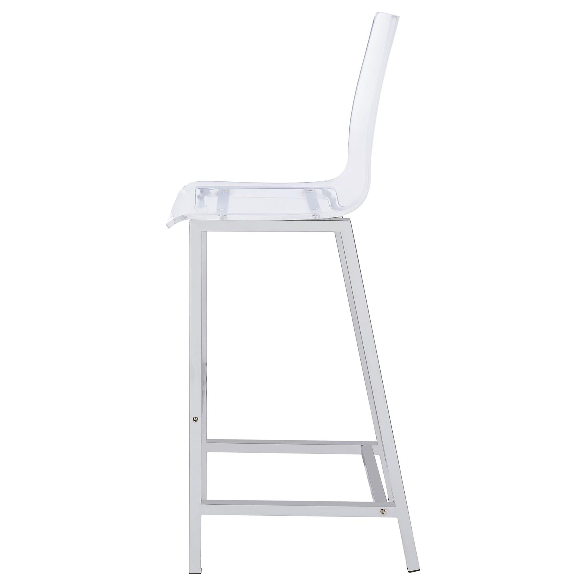 Bar Stools (Set of 2) - Clear