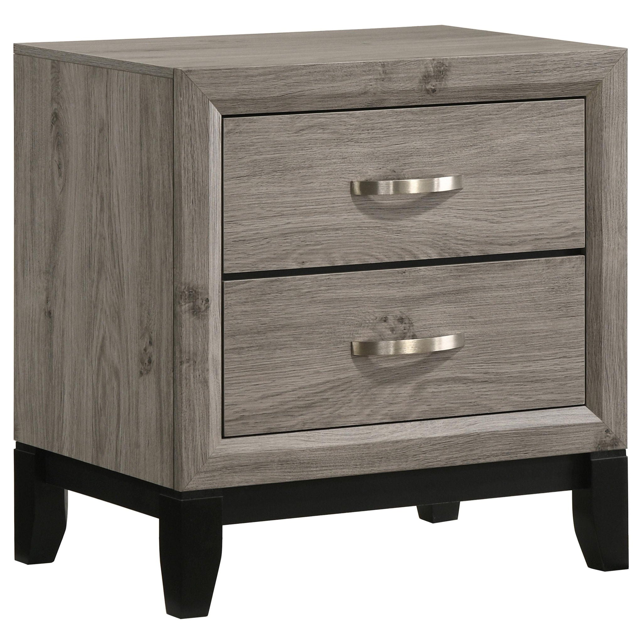 Watson Five-piece Full Bedroom Set Light Taupe