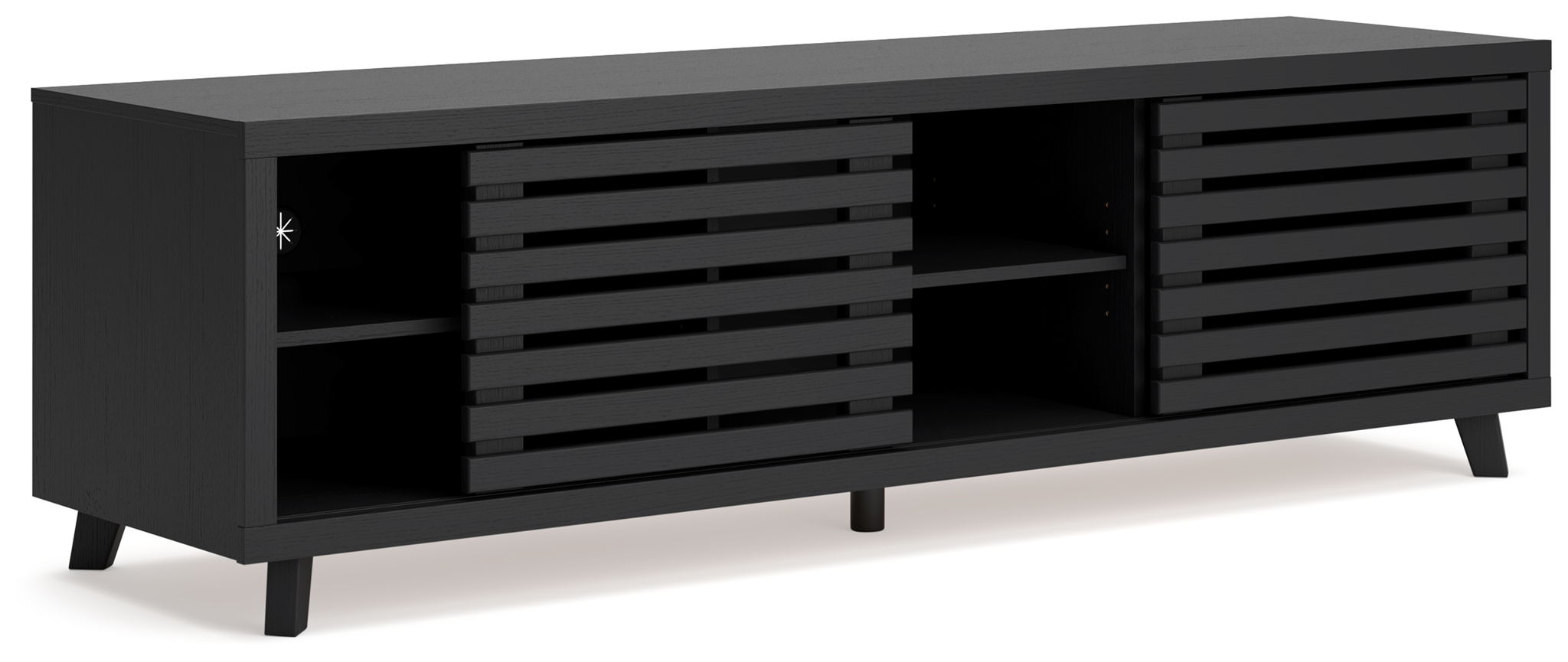 Danziar - Extra Large TV Stand - Black