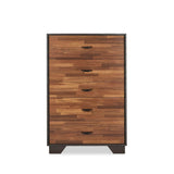 This beautiful Eloy chest of drawers boasts of contemporary style.