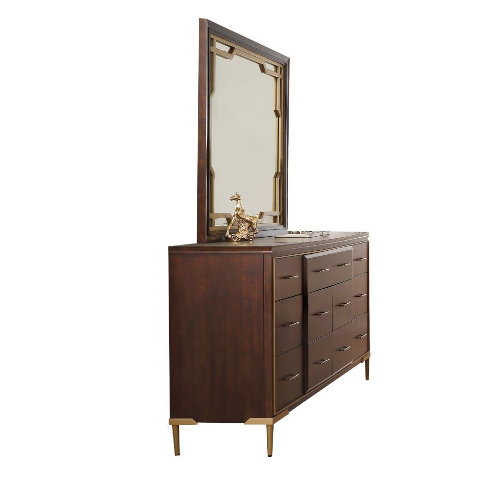 ACME Eschenbach - Mirror - Cherry | Meri Furniture