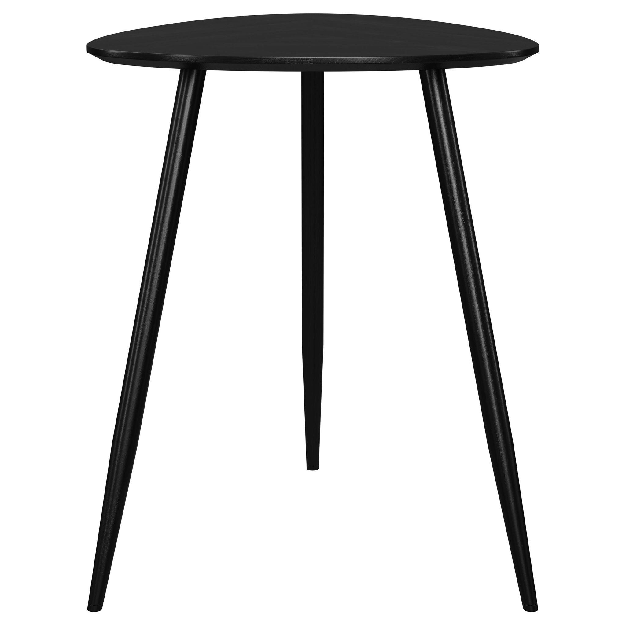 Xander - Triangular Table With Rounded Edges
