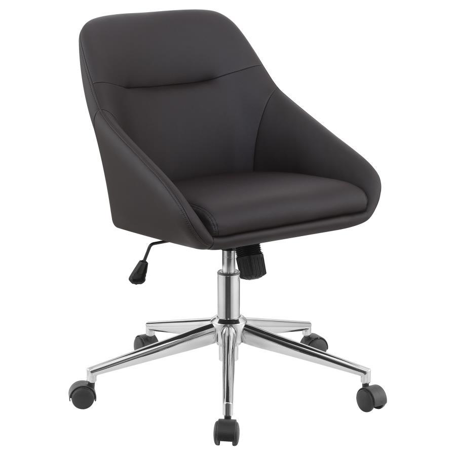 Coaster Fine Furniture Jackman - Upholstered Adjustable Home Office Desk Chair | Meri Furniture