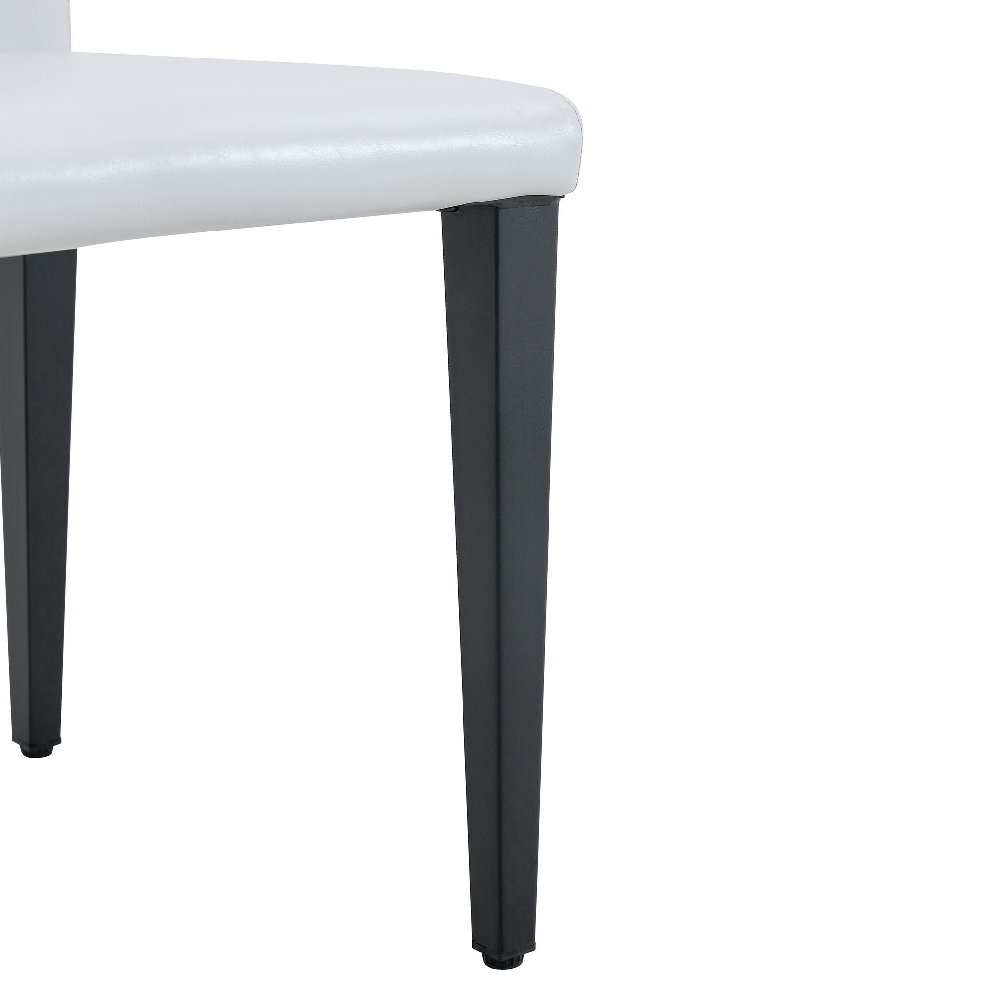 Versatile Dining Chairs With Comfortable Design And Metal Legs