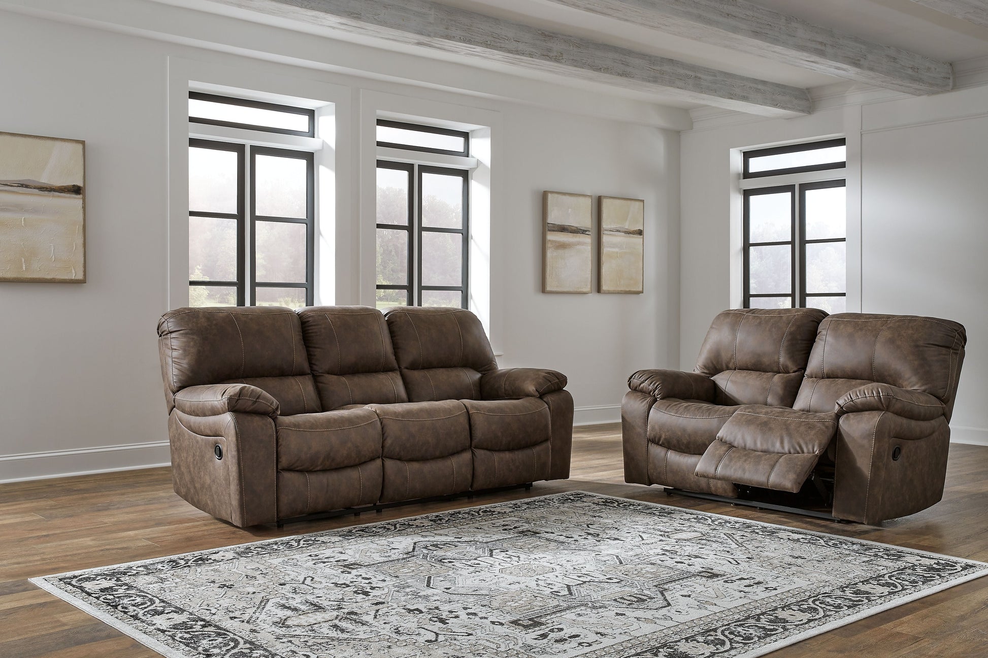 Signature Design by Ashley® Kilmartin - Living Room Set | Meri Furniture