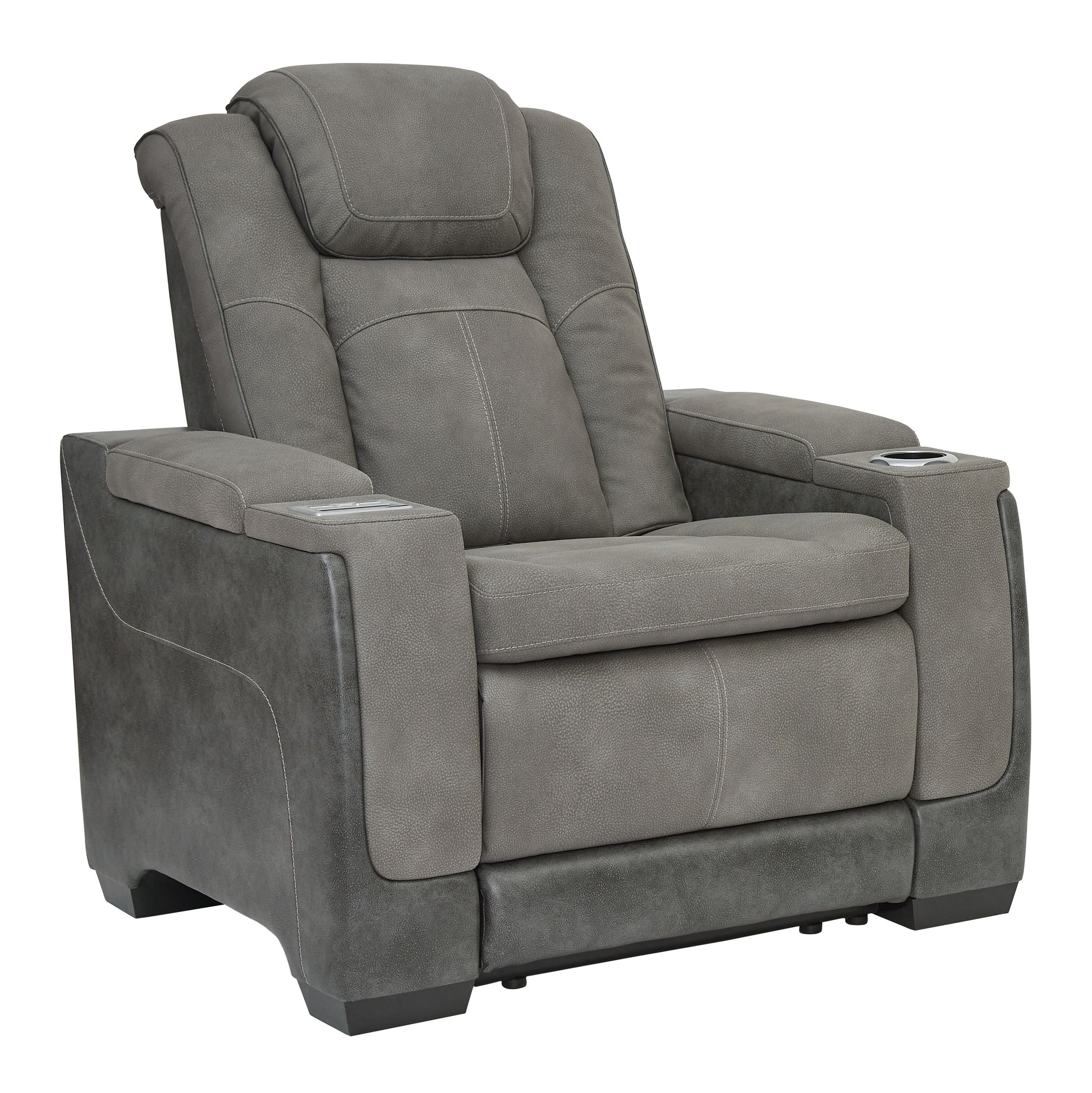 Signature Design by Ashley® Next-gen Durapella - Pwr Recliner/Adj Headrest | Meri Furniture