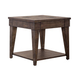 Liberty Furniture Arrowcreek - End Table - Dark Brown | Meri Furniture