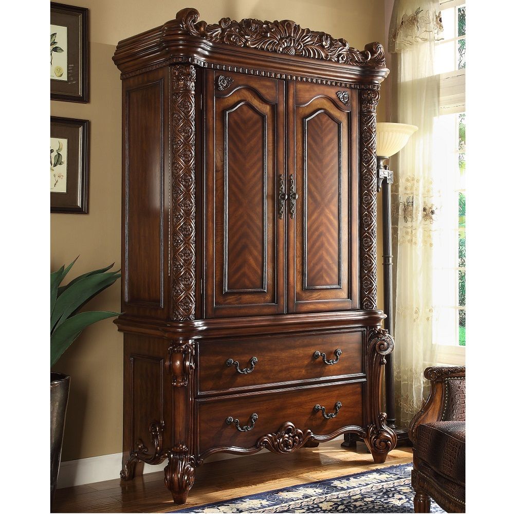 ACME Vendome - TV Armoire - Cherry | Meri Furniture