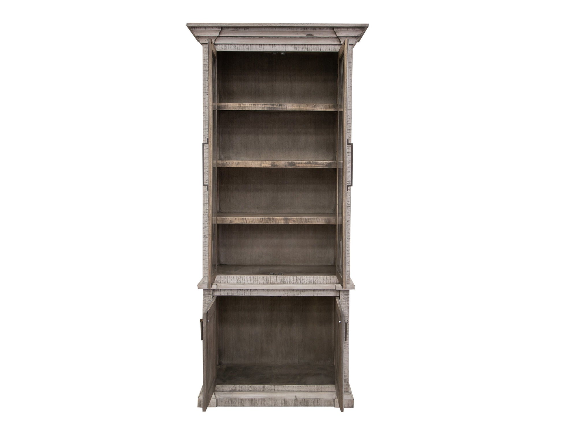 International Furniture Direct Marlin - Cabinet - Gray | Meri Furniture