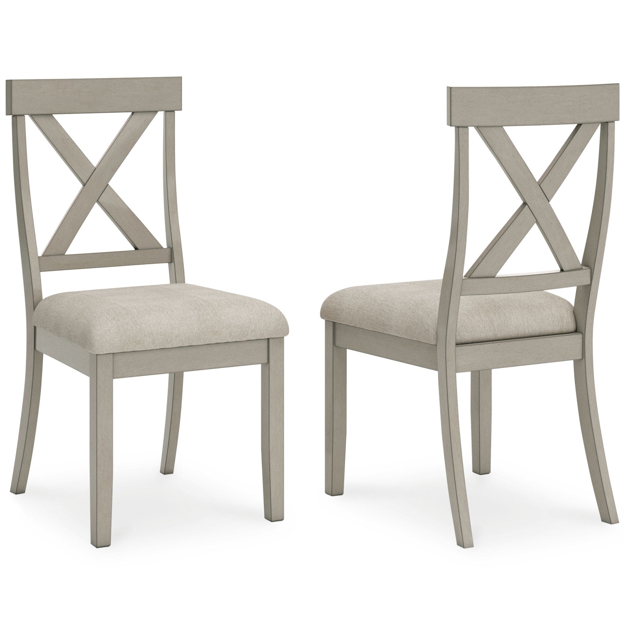 Parellen - Dining UPH Side Chair (Set of 2) - Gray