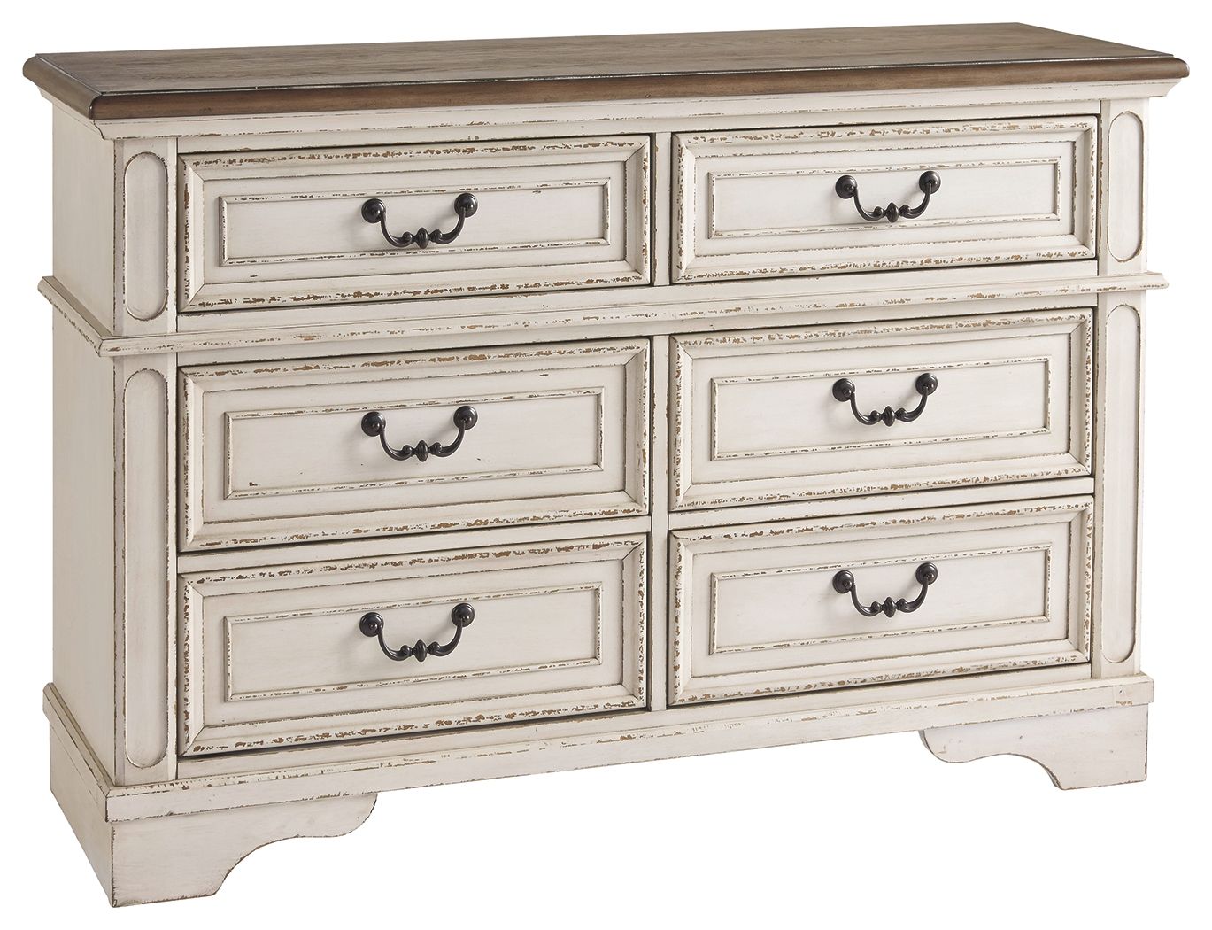 Ashley Furniture Realyn - Dresser, Mirror | Meri Furniture