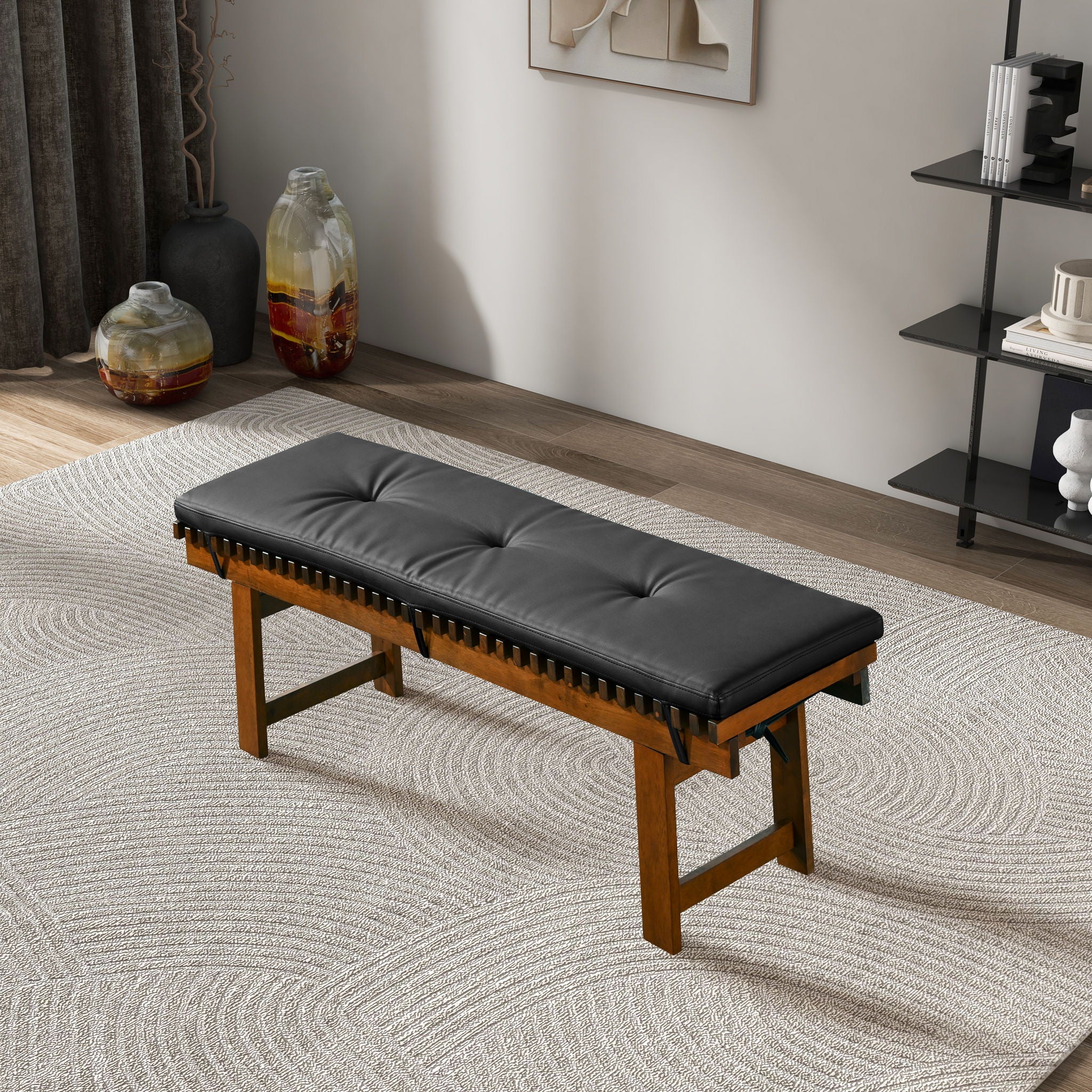 Lucia - Bench - Black