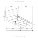 Felicity - Wood Panel Bed