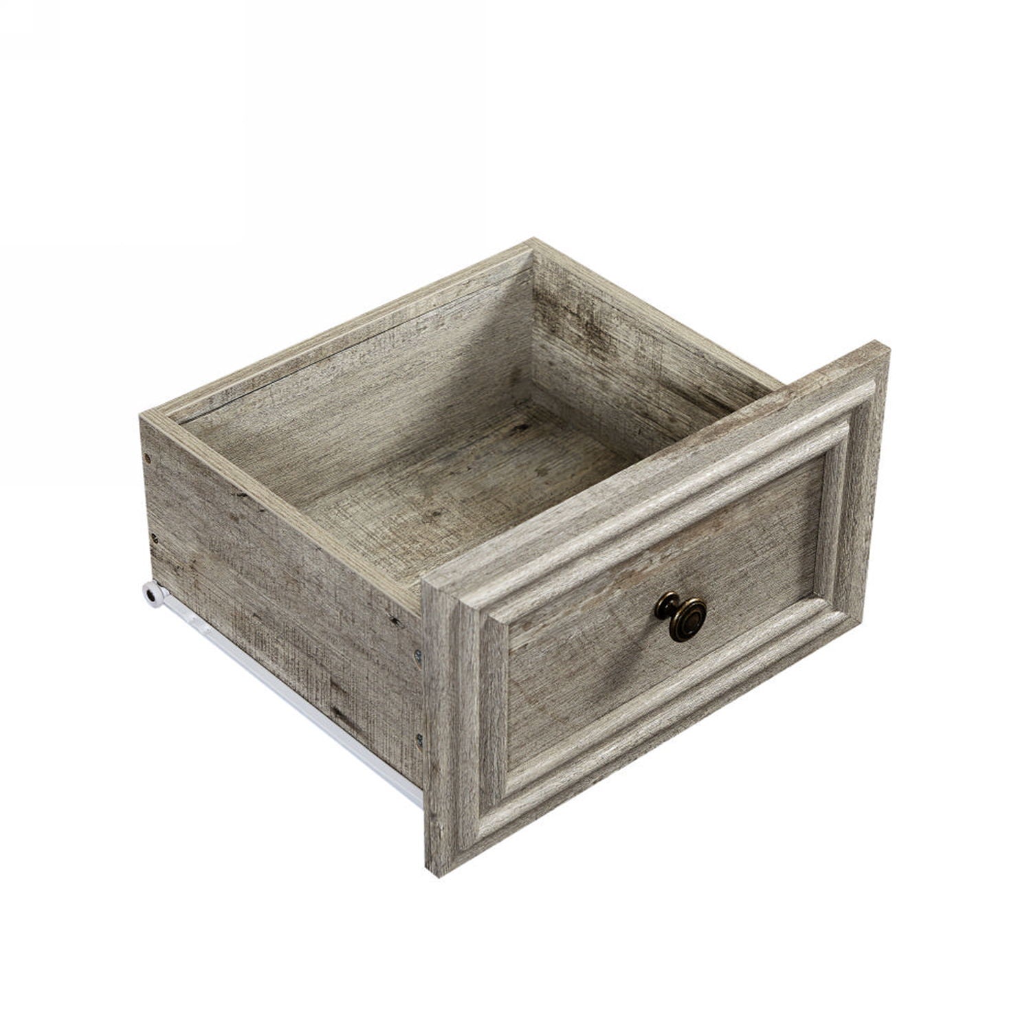 Farmhouse Vintage 7 Drawers Dresser With Natural Texture