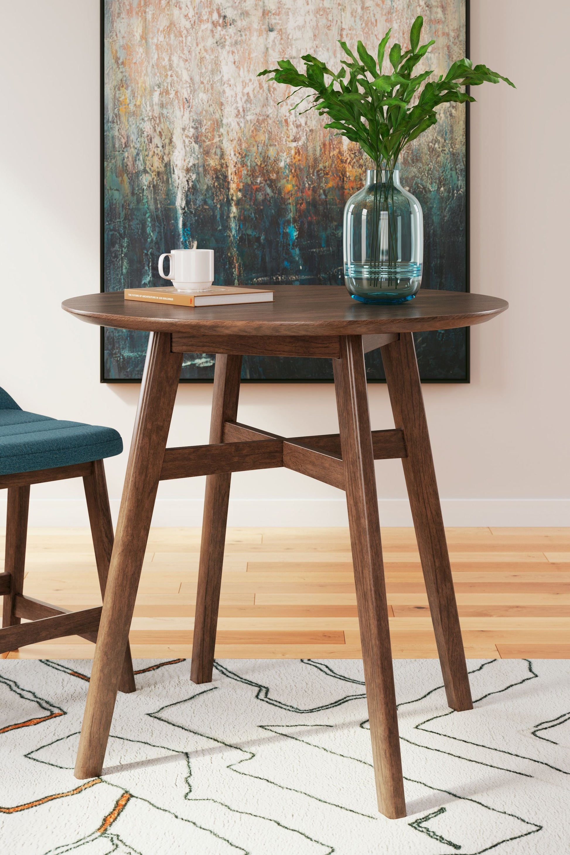 Signature Design by Ashley® Lyncott - Counter Table Set | Meri Furniture
