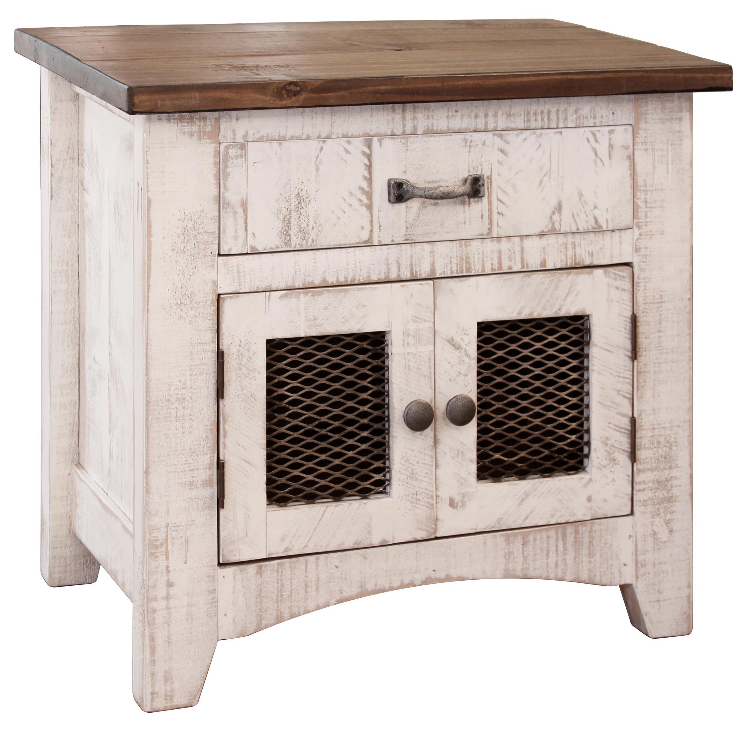 International Furniture Direct Pueblo - Nightstand | Meri Furniture