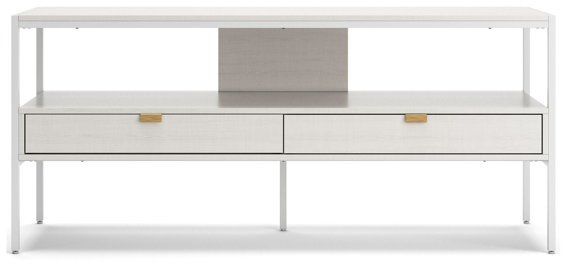 Signature Design by Ashley® Deznee - White - Large TV Stand | Meri Furniture
