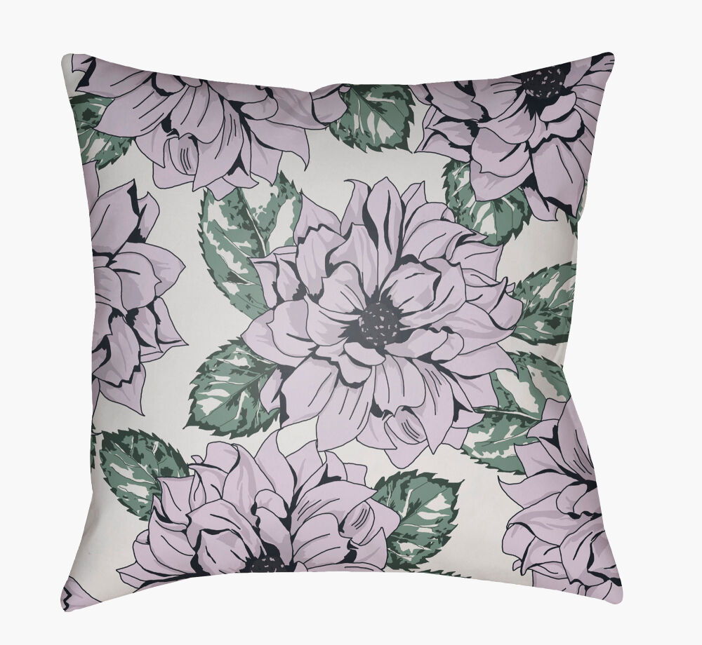 Moody Floral Pillow