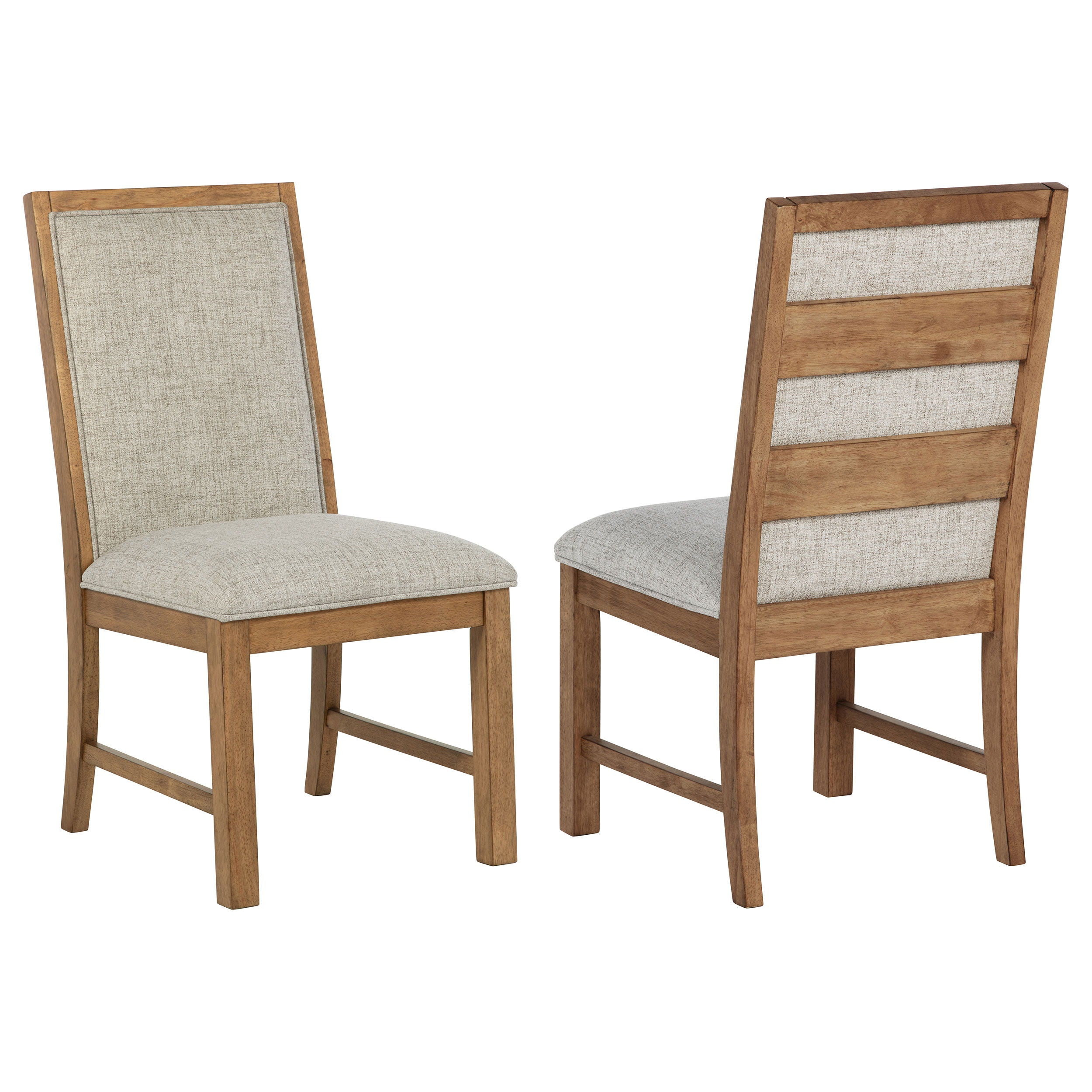Coaster Fine Furniture Bruner - Upholstered Dining Side Chair (Set of 2) - Brown | Meri Furniture