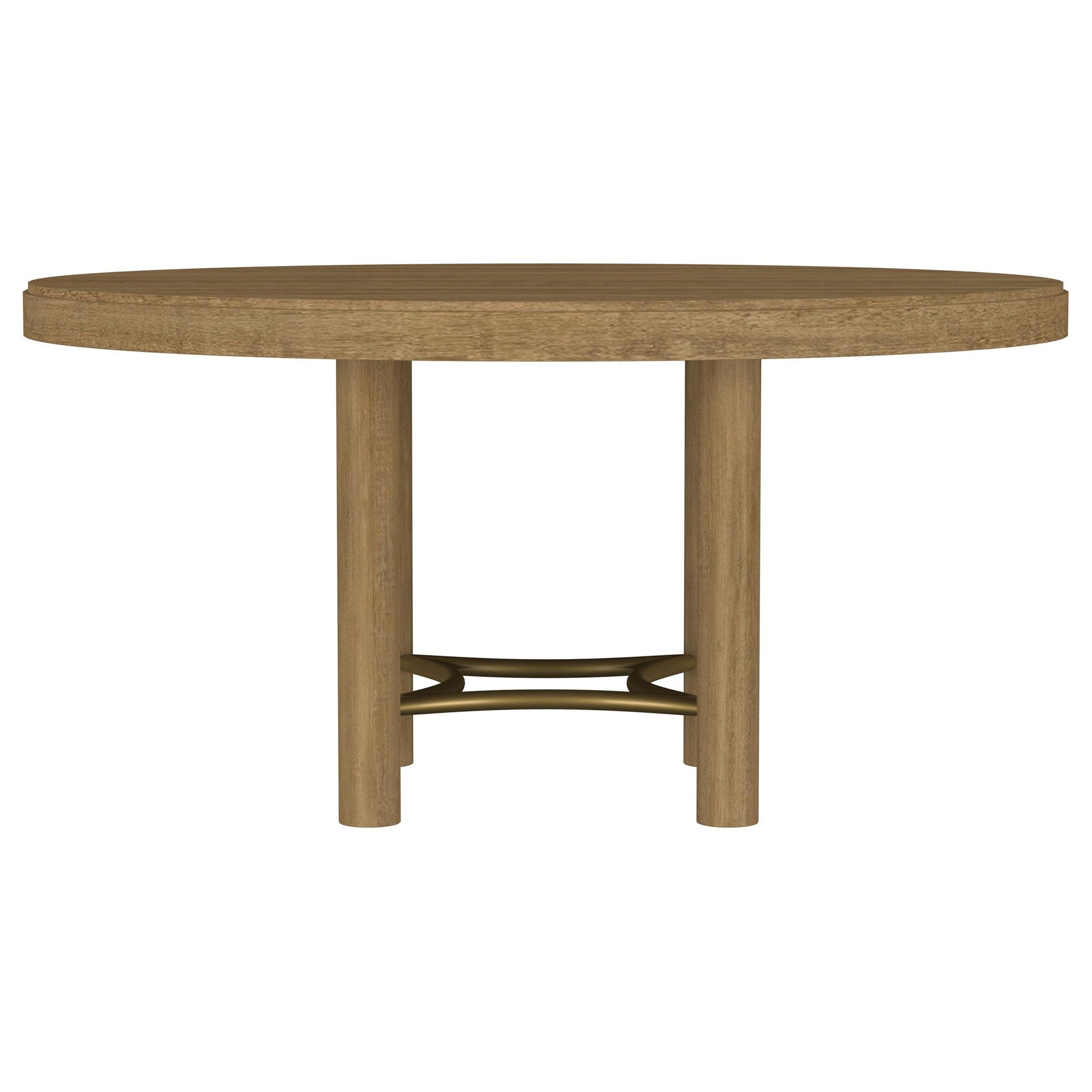 Arini 7-piece Round Dining Table Set Sand Wash and Black