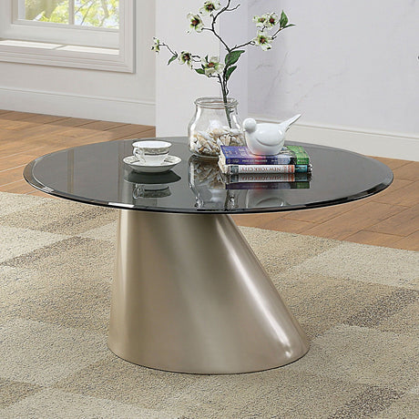 Furniture of America Wettingen - Sofa Table - Pearl Silver | Meri Furniture
