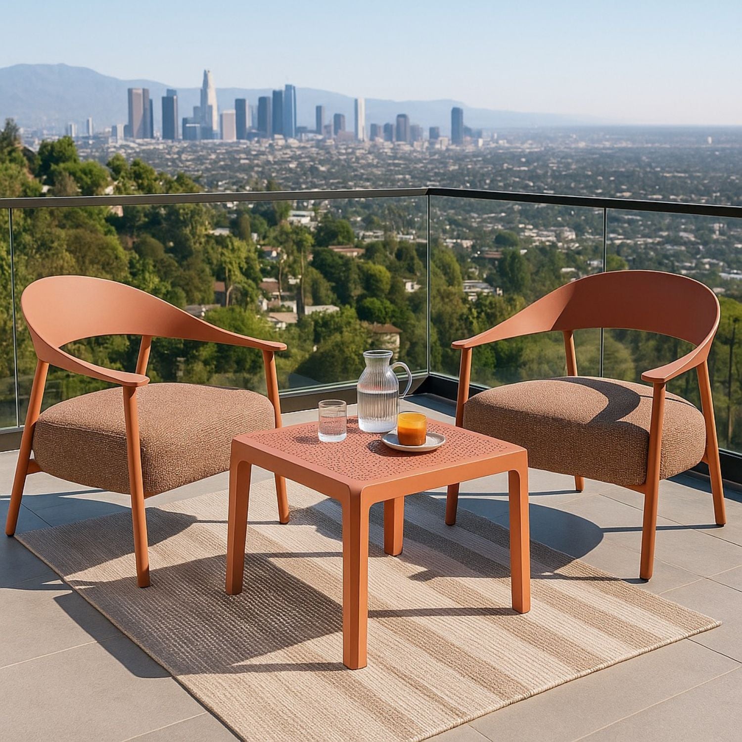 Furniture Set With Seat Cushions, Sturdy And Durable