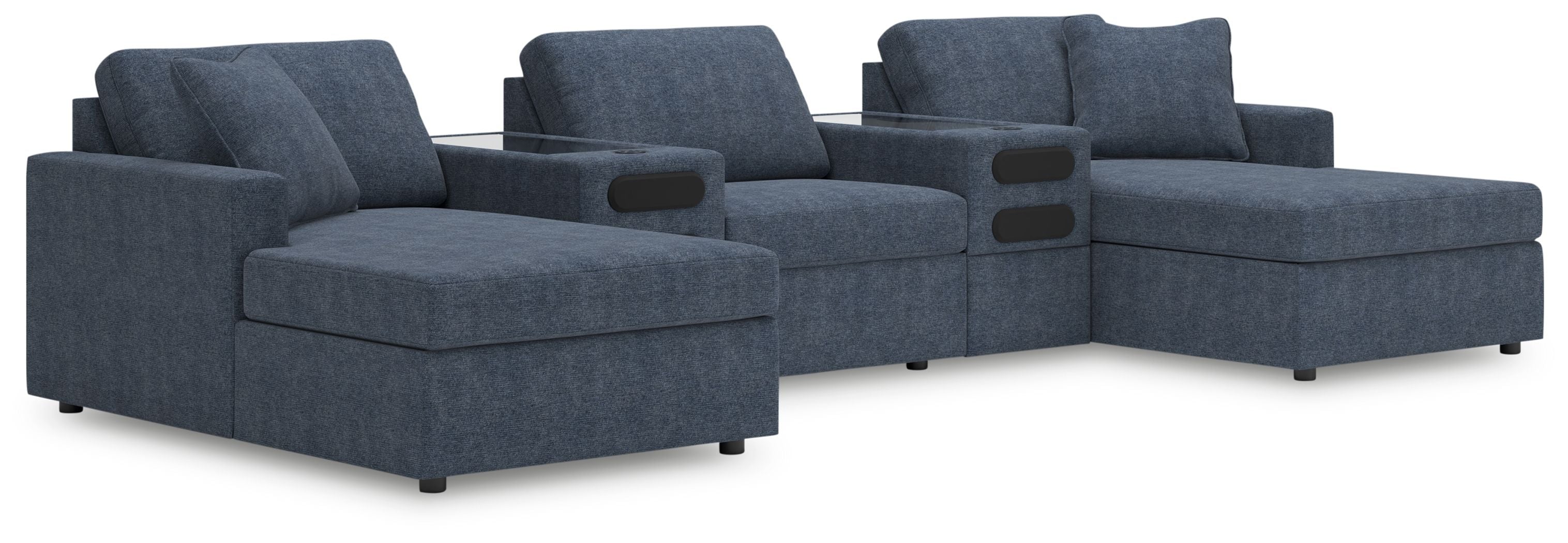 Signature Design by Ashley® Modmax - Ink - Sectional | Meri Furniture