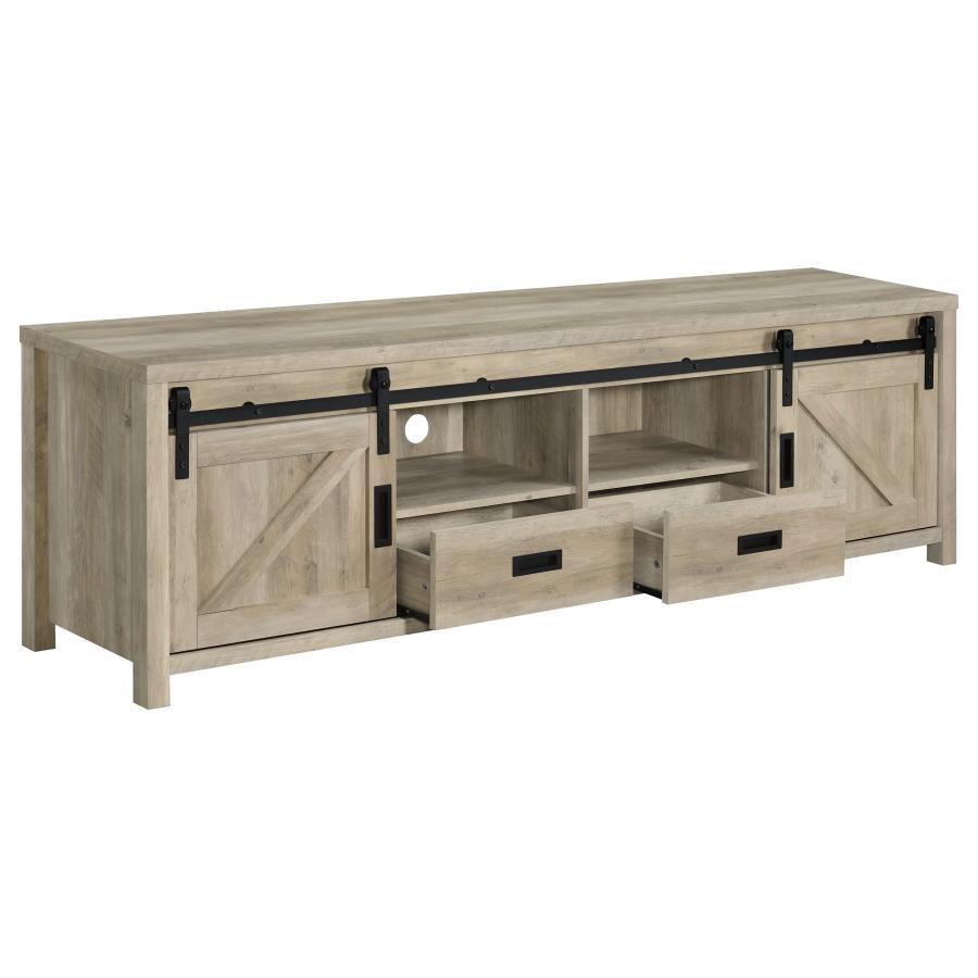 Coaster Fine Furniture Madra - 2-Door Engineered Wood TV Stand | Meri Furniture