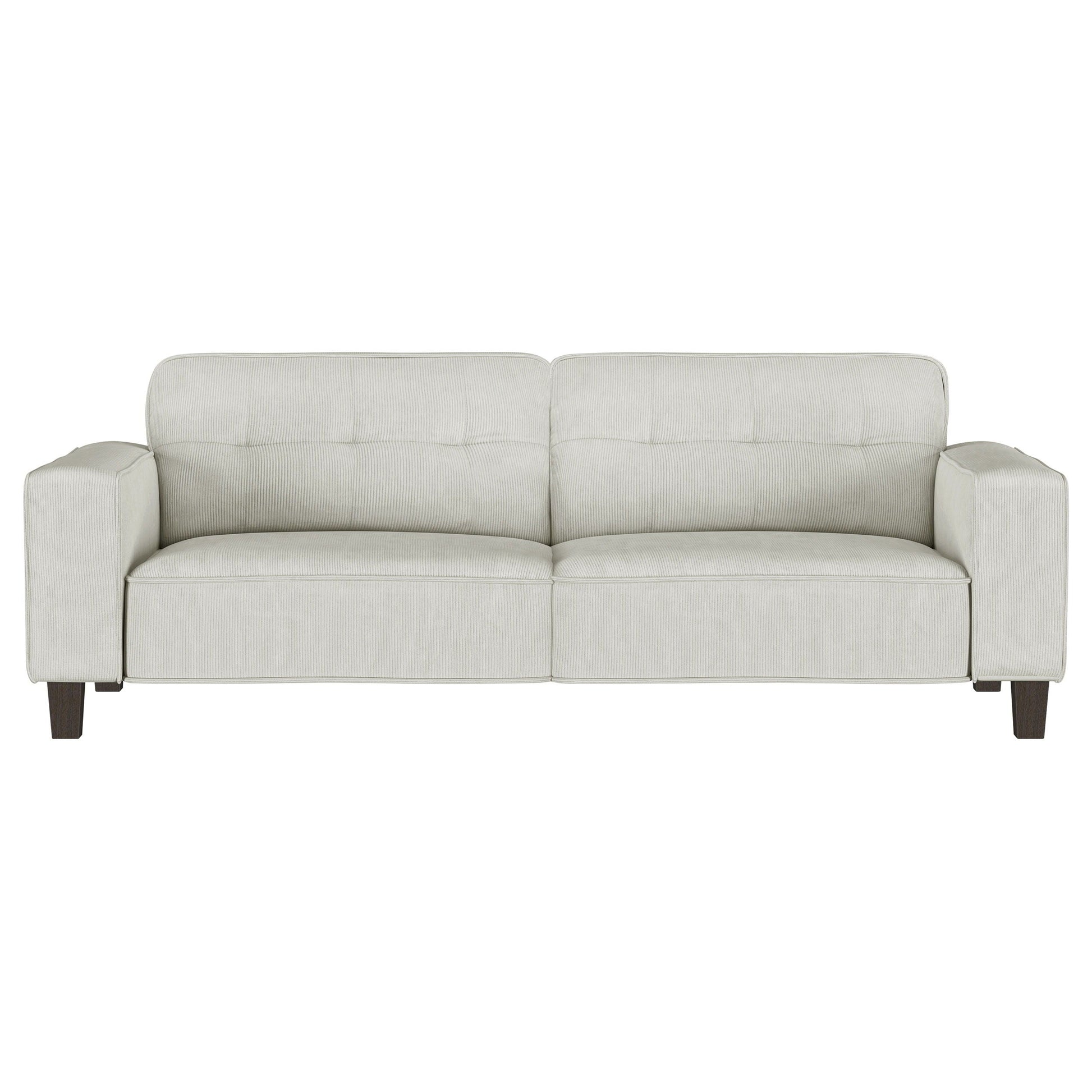 Coaster Fine Furniture Deerhurst - Upholstered Tufted Track Arm Sofa Set | Meri Furniture