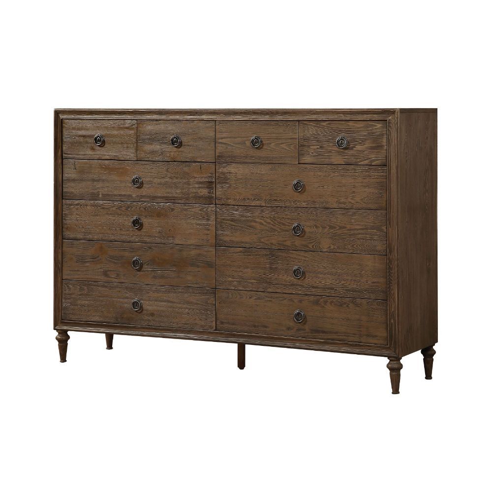ACME Inverness - Dresser - Reclaimed Oak | Meri Furniture