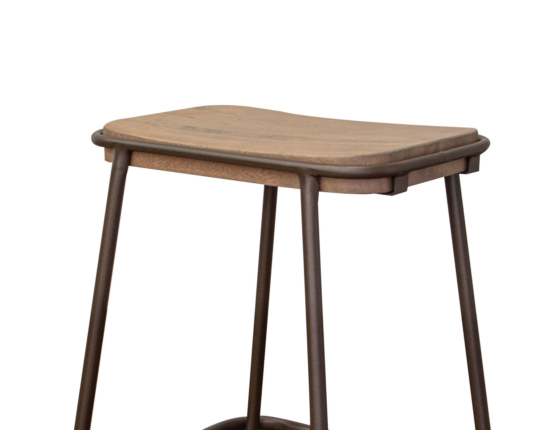 International Furniture Direct Natural Parota - Stool | Meri Furniture