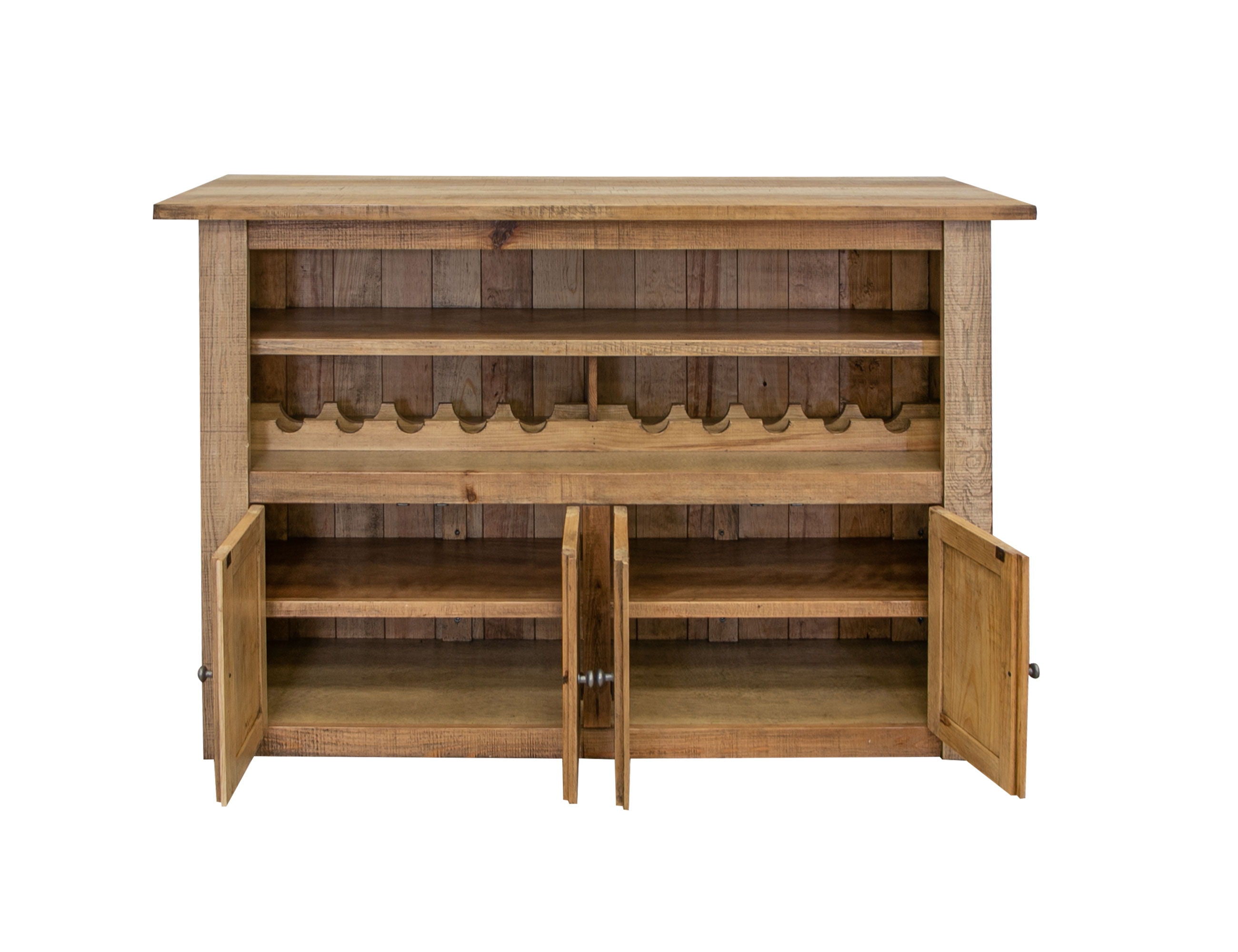 International Furniture Direct Marquez - Bar - Two Tone Light Brown | Meri Furniture