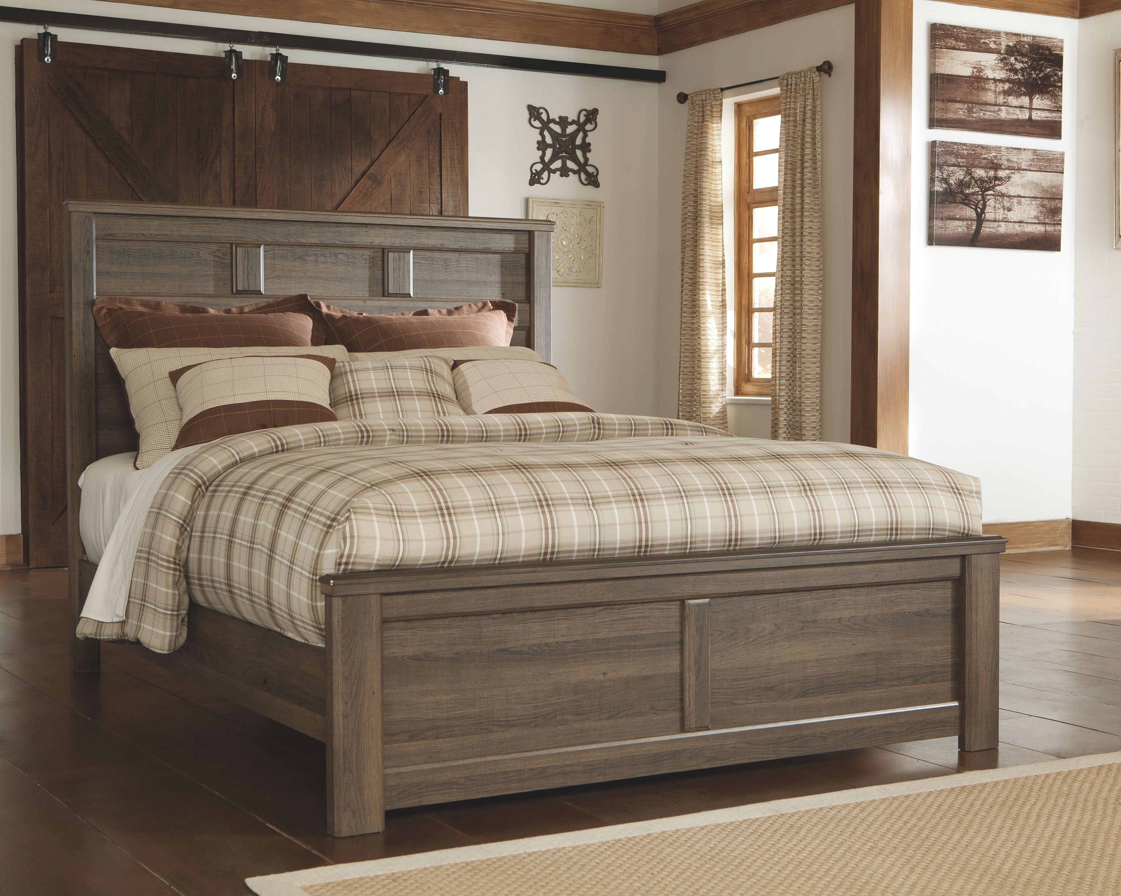 Signature Design by Ashley® Juararo - Panel Bed | Meri Furniture