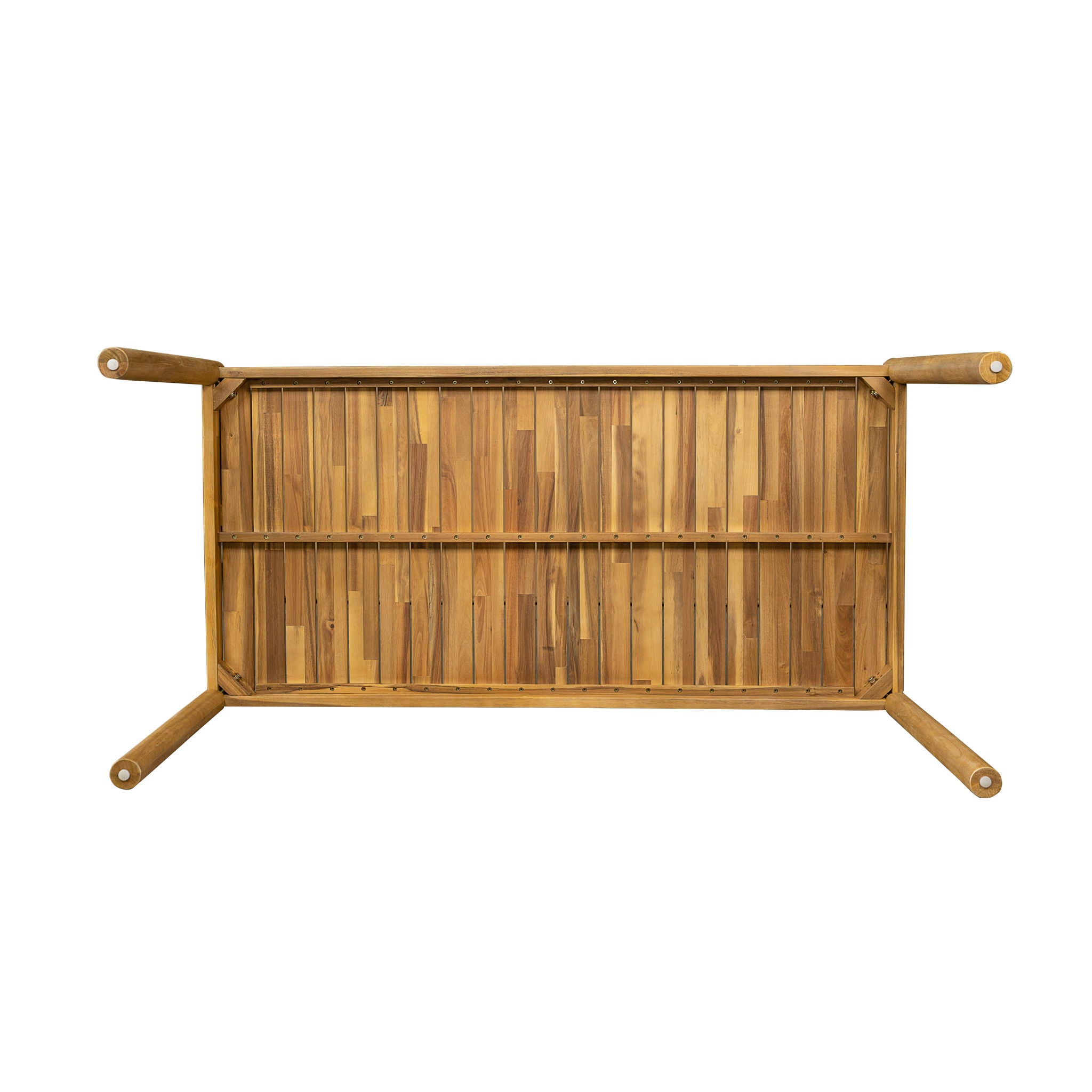 Classic Patio Dining Table, Acacia Wood - Light Teak