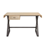 Danton - Desk - Gold Aluminum