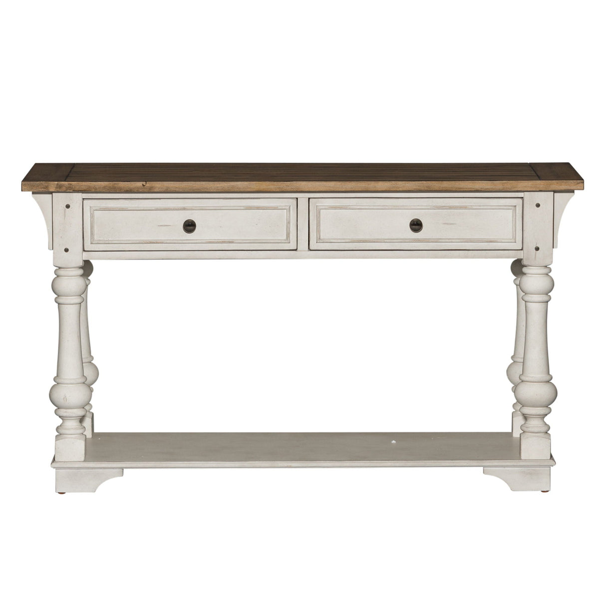 Liberty Furniture Morgan Creek - Sofa Table - White | Meri Furniture