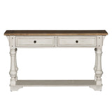 Liberty Furniture Morgan Creek - Sofa Table - White | Meri Furniture