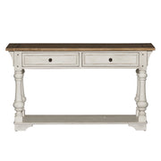 Morgan Creek - Sofa Table - White