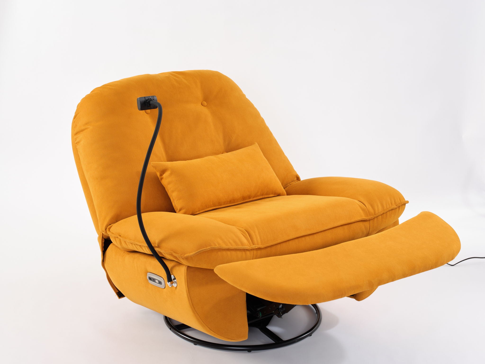 Power Recliner Swivel Glider USB Charger With Bluetooth Music Player, Sleep, Working, Game And Leisure
