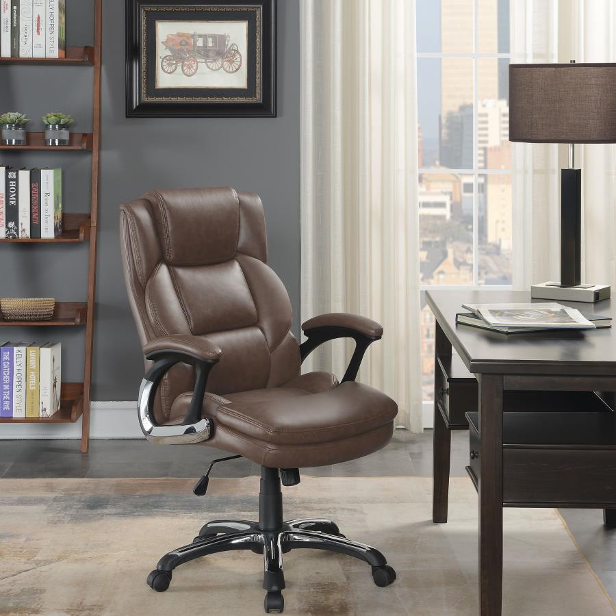 Coaster Fine Furniture Nerris - Upholstered Adjustable Home Office Desk Chair | Meri Furniture