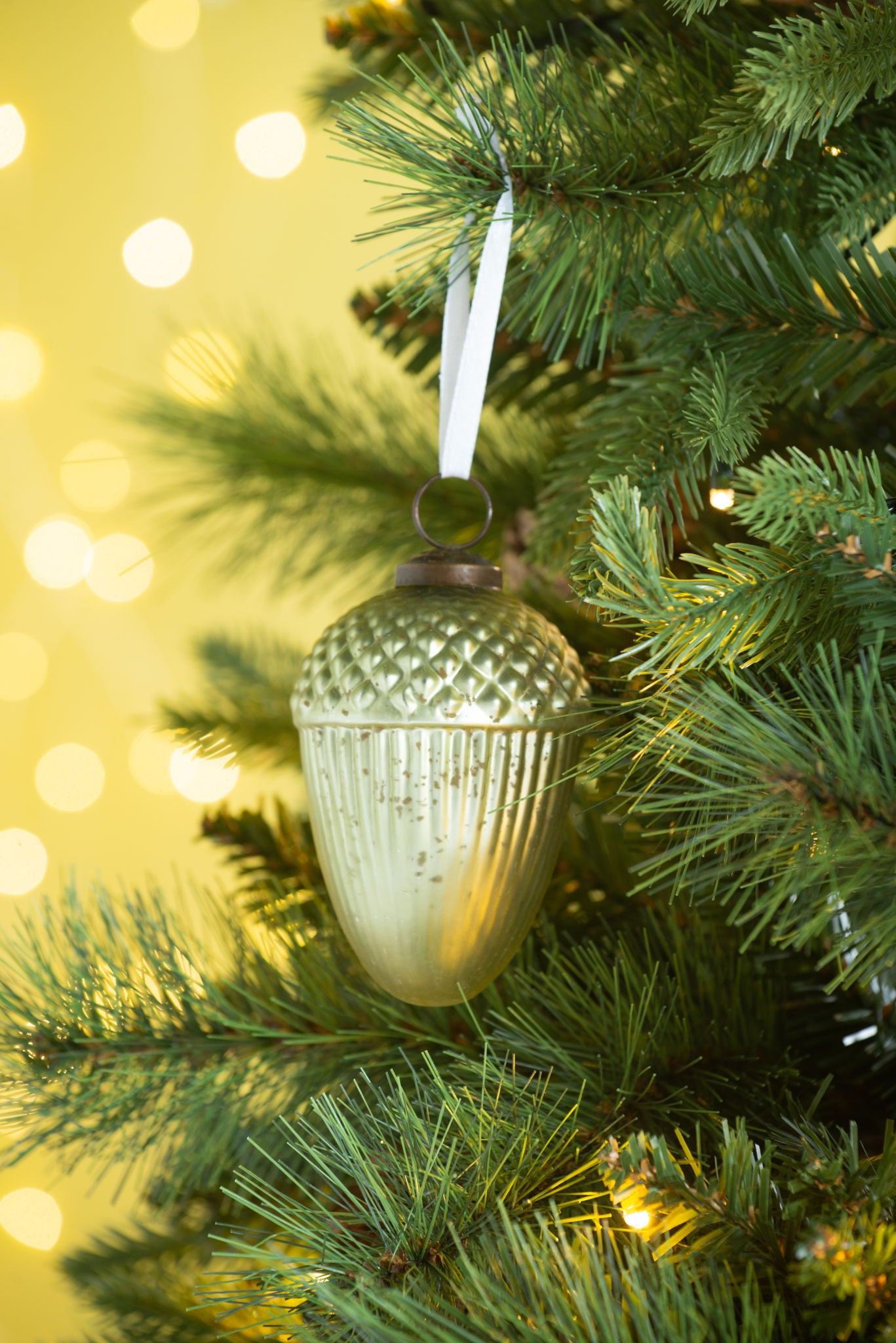 Tear Drop Ornament, Decorative Hanging Christmas Tree Ornaments For Holiday Party Decorations (Set of 12)