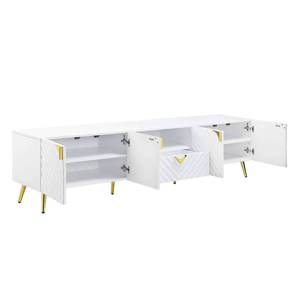 ACME Gaines - TV Stand. | Meri Furniture