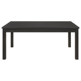 Coaster Fine Furniture Marbrisa - Rectangular Wood Dining Table - Matte Black | Meri Furniture