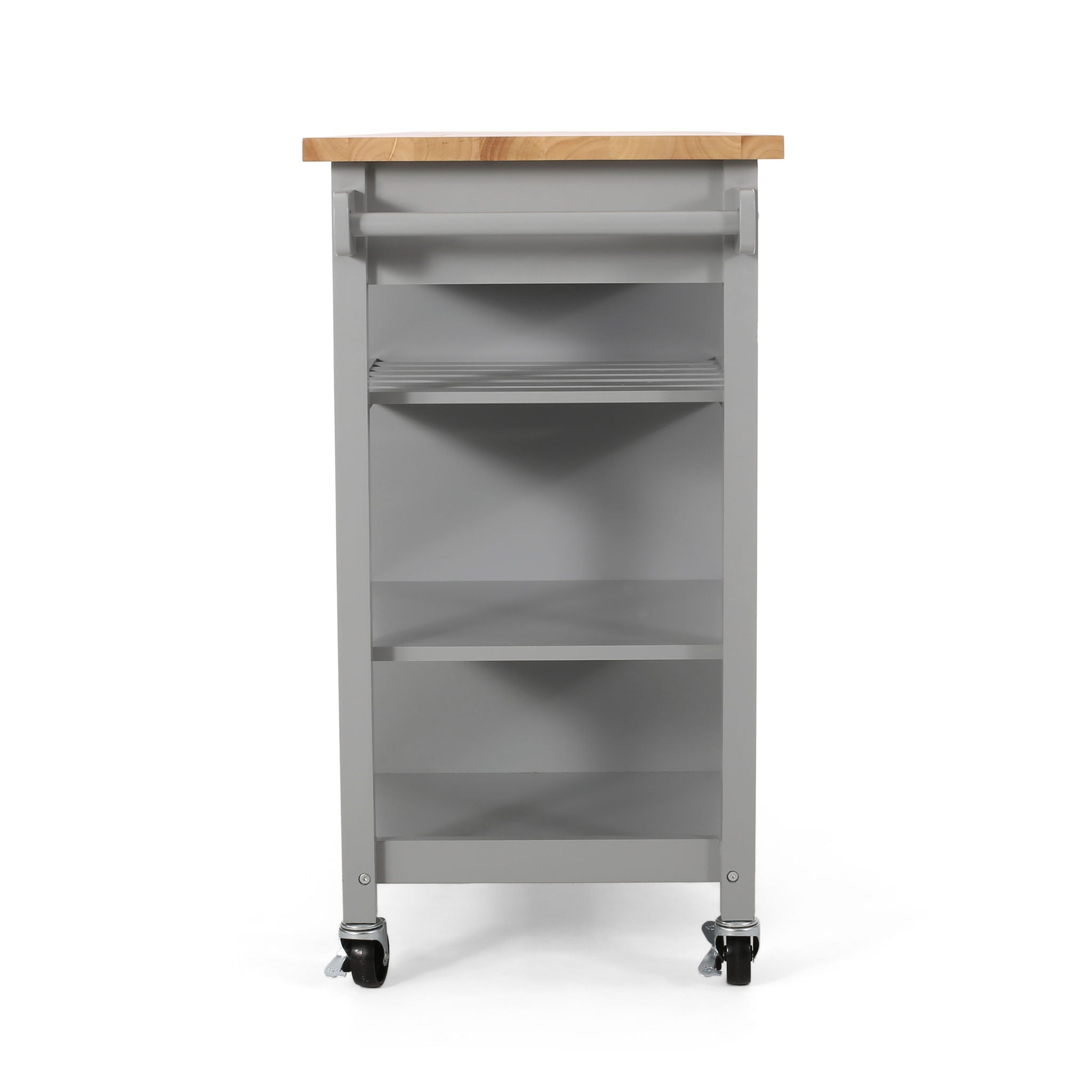 Contemporary Design Kitchen Cart With Wheels